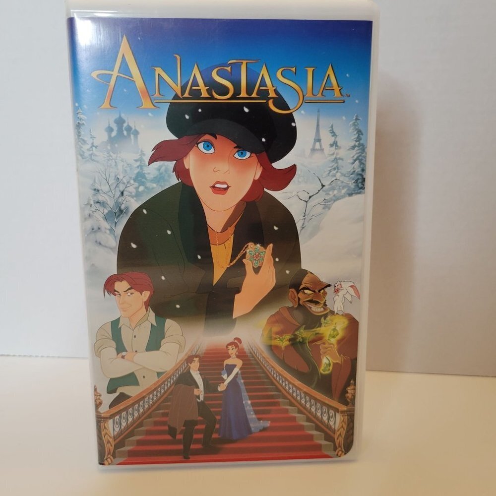 Anastasia Animated Film VHS with Inserts
